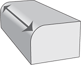 corner rounding cross section