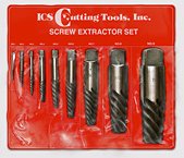 9 piece screw extractor set